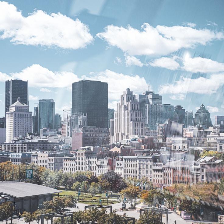 Sunset outdoors in France